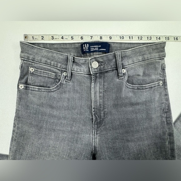Gap High Rise Stretch Cigarette Skinny Jegging Jeans Womens Size 28/6 - Picture 5 of 11